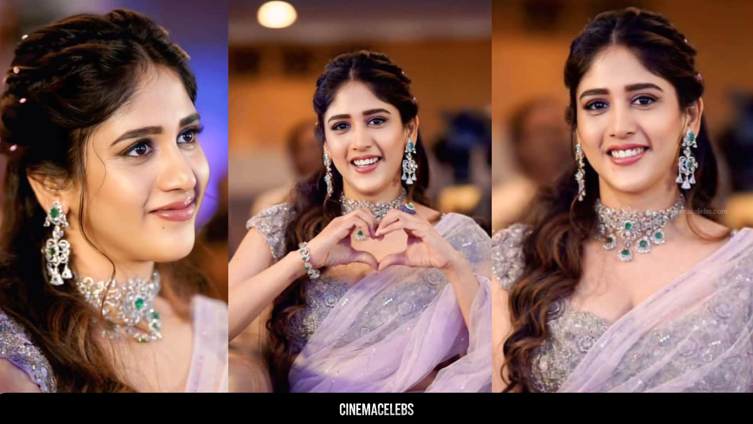 Chandini Chowdary at Santhana Prapthirasthu Pre Release Event