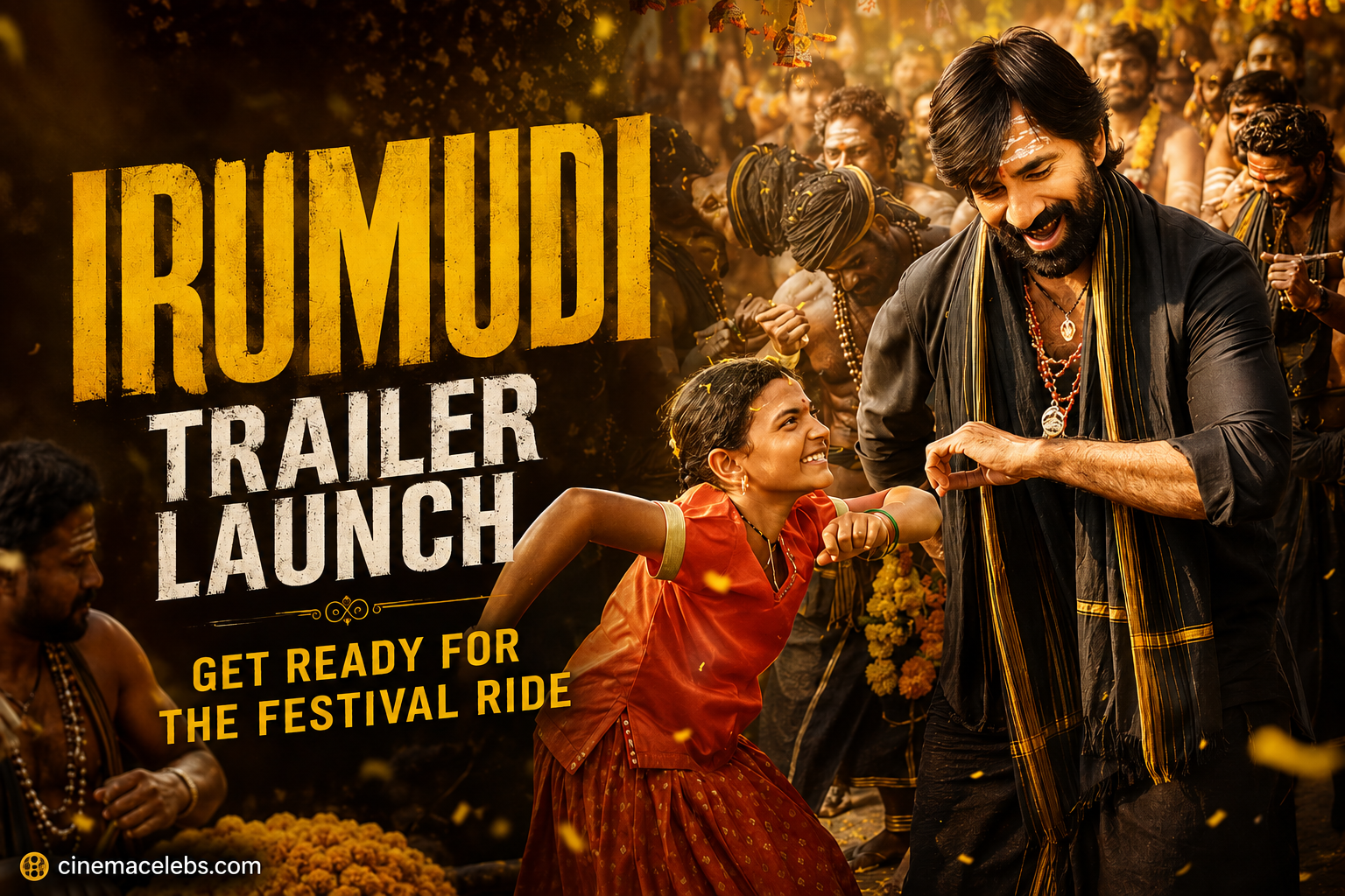 Irumudi Trailer Launches Today in Bhimavaram, and It’s a Big Deal for Ravi Teja